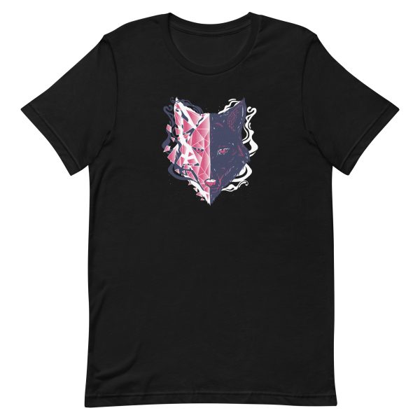 unisex-staple-t-shirt-black-front-6a198aa22507e.jpg Wolf Head T-Shirt