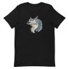 unisex-staple-t-shirt-black-front-6a198b9a2427c.jpg Wolf Cartoon T-Shirt