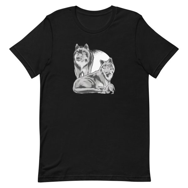 unisex-staple-t-shirt-black-front-6a198e490971b.jpg Wolf Family T-Shirt