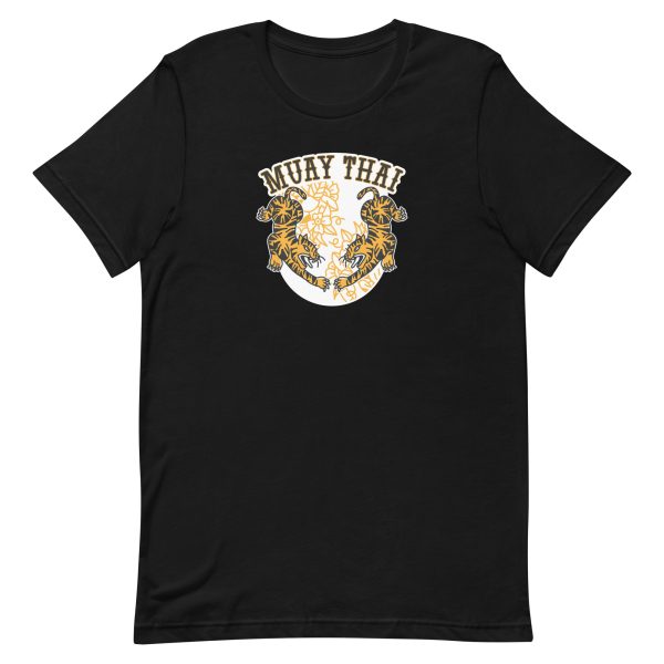 unisex-staple-t-shirt-black-front-6a1acc2c63e32.jpg Muay Thai Tigers T-Shirt
