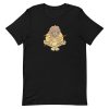 unisex-staple-t-shirt-black-front-6a1bba817cef0.jpg Rasta Lion Meditating T-Shirt