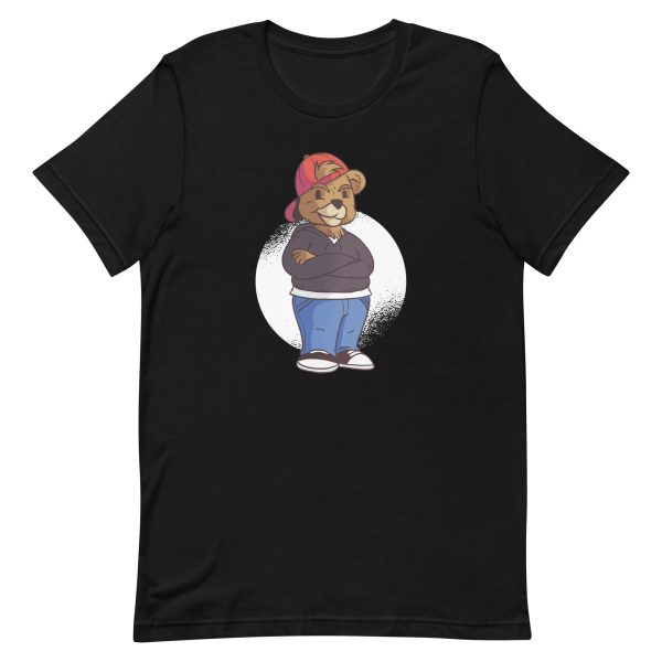 unisex-staple-t-shirt-black-front-6a1be0c4525f4.jpg Bear Cool T-Shirt