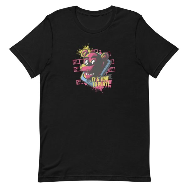 unisex-staple-t-shirt-black-front-6a1be19896e9b.jpg Freddy T-Shirt