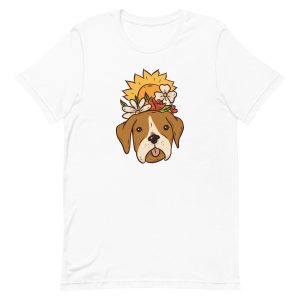 Floral Dog T-Shirt