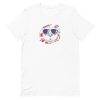 American Dog With Sunglasses T-Shirt