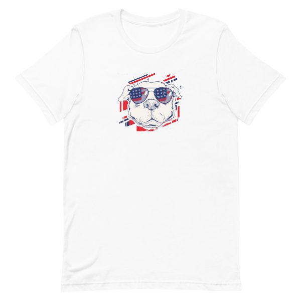 American Dog With Sunglasses T-Shirt