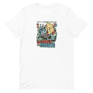 Catzilla vs Robots T-Shirt