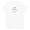 unisex-staple-t-shirt-white-front-6a16ec487ed5c.jpg Cute Cat Coffee T-Shirt