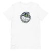 unisex-staple-t-shirt-white-front-6a16f5bb4b060.jpg Crazy Creepy Cat T-Shirt