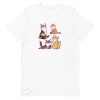 Cat Siblings Cartoon T-Shirt