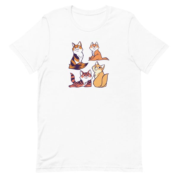 Cat Siblings Cartoon T-Shirt