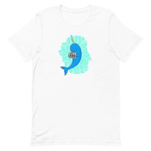 unisex-staple-t-shirt-white-front-6a17af5a7c24f.jpg Narwhal T-Shirt