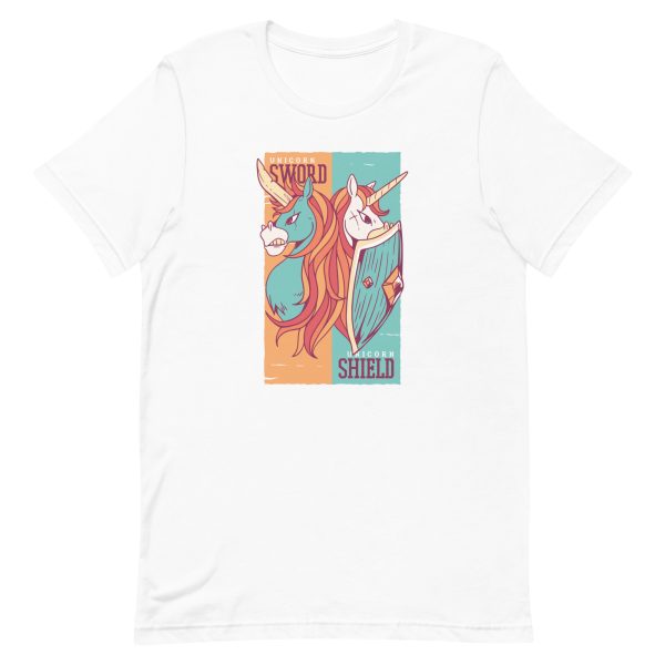 Unicorns Sword and Shield T-Shirt