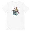 unisex-staple-t-shirt-white-front-6a17b600eb814.jpg Apocalypse Cat T-Shirt