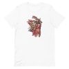 unisex-staple-t-shirt-white-front-6a17b726c10f2.jpg Apocalypse Cat T-Shirt