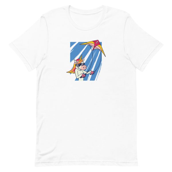 Unicorn Flying Kite T-Shirt