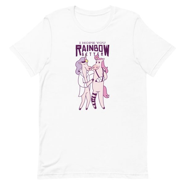 unisex-staple-t-shirt-white-front-6a17fcb9217ad.jpg Unicorn Doctor T-Shirt