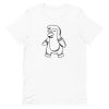 unisex-staple-t-shirt-white-front-6a1822eb4def7.jpg Cute Penguin T-Shirt