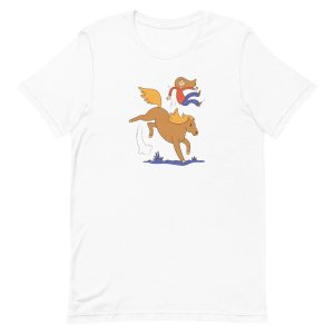 Girl Falling From Horse T-Shirt