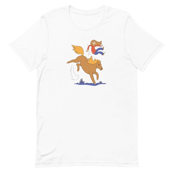 Girl Falling From Horse T-Shirt