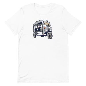 unisex-staple-t-shirt-white-front-6a182fd11197b.jpg Tuk Tuk Bears T-Shirt