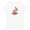unisex-staple-t-shirt-white-front-6a18344e748ca.jpg Royal Rabbit T-Shirt