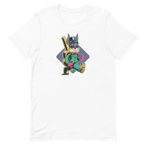 Rabbit Carrying Guitar T-Shirt