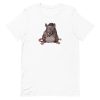 unisex-staple-t-shirt-white-front-6a1841a6a87e0.jpg Dark Angry Rat T-Shirt