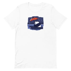 Panda Under Rain T-Shirt