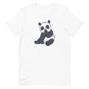Cute Panda Bamboo T-Shirt
