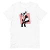 unisex-staple-t-shirt-white-front-6a1921b62bd90.jpg Allergic Panda T-Shirt