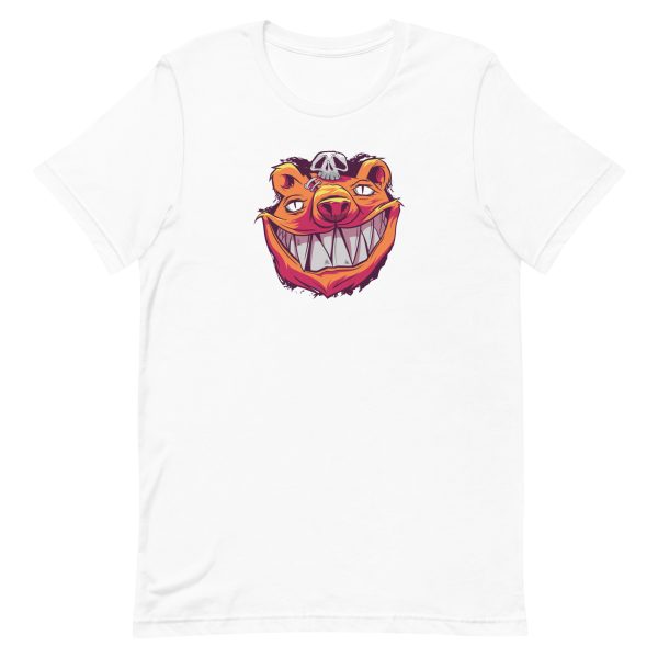 unisex-staple-t-shirt-white-front-6a196951ebeb7.jpg Scary Bear T-Shirt
