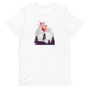 Boy and Teddy Bear Floating T-Shirt