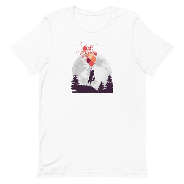 Boy and Teddy Bear Floating T-Shirt