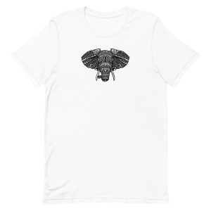 African Elephant Mandala T-Shirt