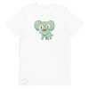 unisex-staple-t-shirt-white-front-6a1981df5b5c4.jpg Smart Elephant T-Shirt