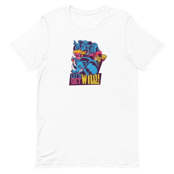 unisex-staple-t-shirt-white-front-6a1982a14df41.jpg Wild Animals T-Shirt