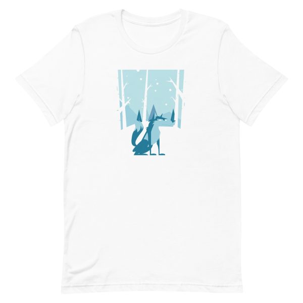 unisex-staple-t-shirt-white-front-6a198693a5757.jpg Winter Wolf T-Shirt