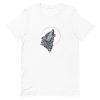unisex-staple-t-shirt-white-front-6a19873edc1b9.jpg Wolf Howling T-Shirt