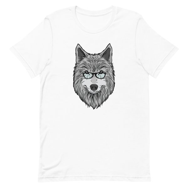 unisex-staple-t-shirt-white-front-6a198b4491425.jpg Wolf Dad T-Shirt