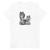 unisex-staple-t-shirt-white-front-6a198e490dfb9.jpg Wolf Family T-Shirt