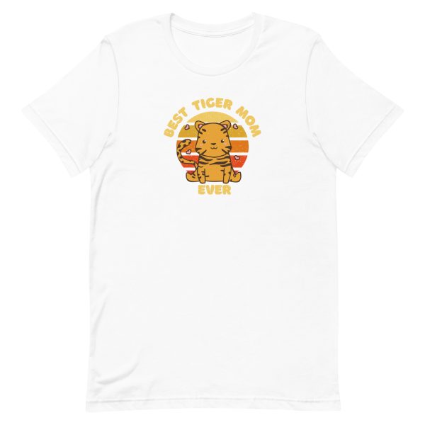 unisex-staple-t-shirt-white-front-6a1acba49449a.jpg Best Tiger Mom T-Shirt