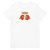 unisex-staple-t-shirt-white-front-6a1af1efb13f0.jpg Funny Lions T-Shirt