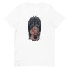 unisex-staple-t-shirt-white-front-6a1bb8df02adc.jpg Dog Lion Shadow T-Shirt