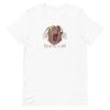 unisex-staple-t-shirt-white-front-6a1bba3f29068.jpg Heart of a Lion T-Shirt