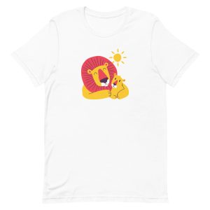 Lion Dad Son T-Shirt
