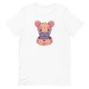 unisex-staple-t-shirt-white-front-6a1bc676ab8c1.jpg Robot Teddy Bear T-Shirt