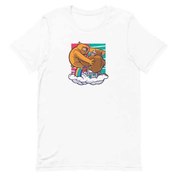 Bear Fighting Bull T-Shirt