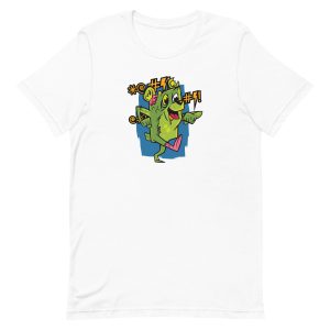 Cursing Zombie Teddy Bear T-Shirt