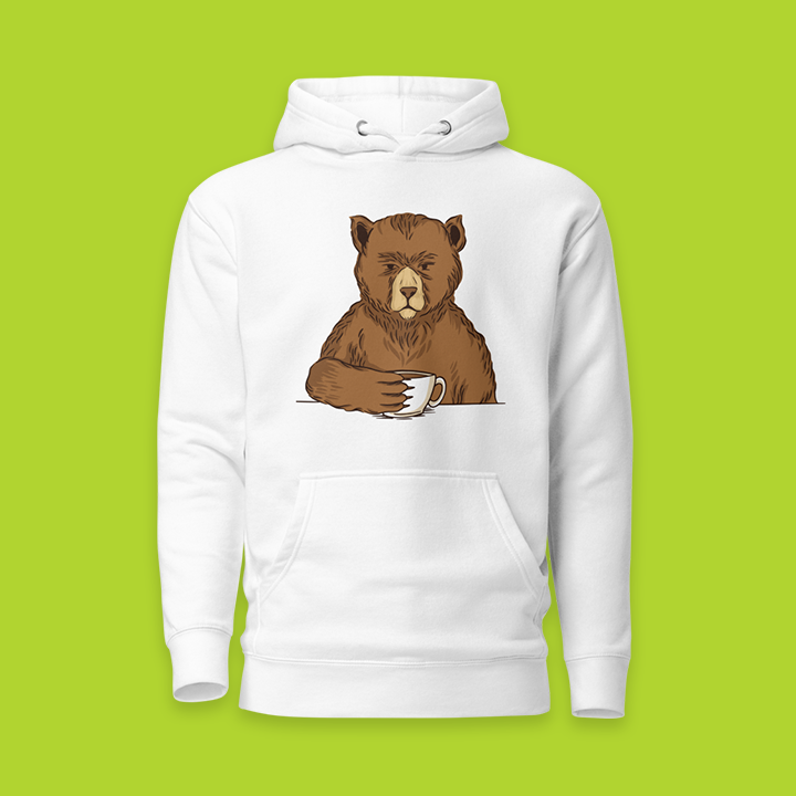 Alaska Bear Quote Hoodie